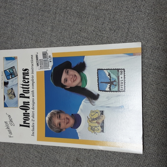 Vintage Iron-On Patterns to paint - Picture 3 of 5